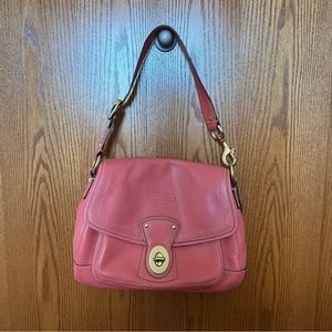 Authentic Y2K pink coach purse